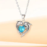 Oceanheart Twins Necklace